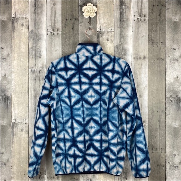 Patagonia T Snap Winter Tye Dye Fleece Size Medium - Picture 2 of 8